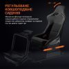 Крісло ігрове OfficePro RS167 з кокпітом кріплення для керма та педалей Black (RS167) зображення 12