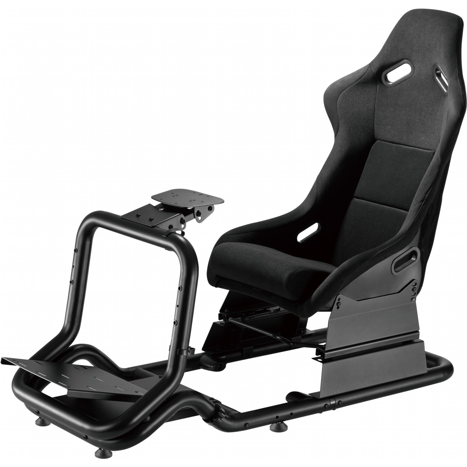 Крісло ігрове OfficePro RS167 з кокпітом кріплення для керма та педалей Black (RS167) зображення 3