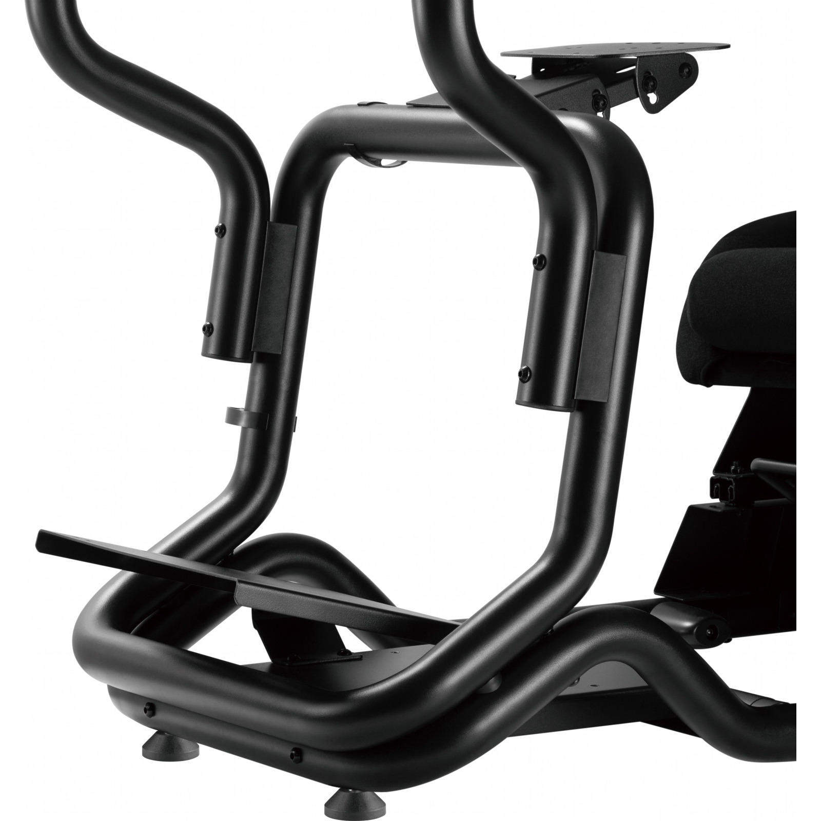 Крісло ігрове OfficePro RS167 з кокпітом кріплення для керма та педалей Black (RS167) зображення 8