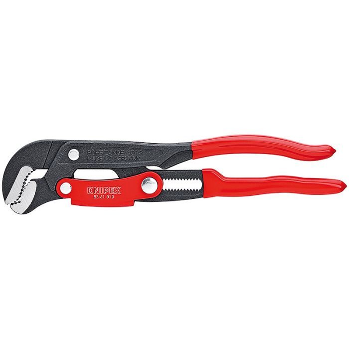 Ключ KNIPEX трубний з S-подібним змиканням, 420мм (83 61 015)