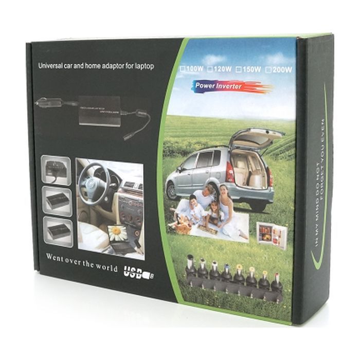 Блок живлення до ноутбуку Voltronic 100W Universal + Auto(12V), ручн. регулювання, 8 роз'ємів (02527 / YT-YBB/100W) зображення 4
