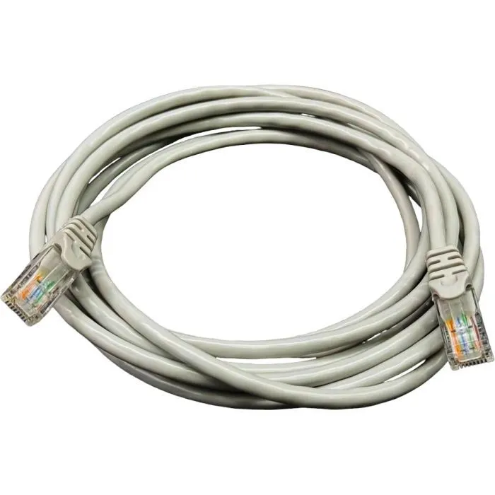 Патч-корд 0.25м UTP cat.6, CCA,24AWG, gray GEAR (GPC-UTPC6CCARJ45-0.25G) зображення 2