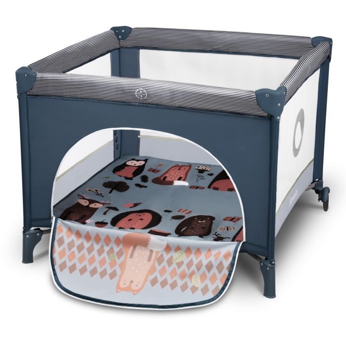 Дитячий манеж Lionelo LENE Blue Navy (LO-LENE BLUE NAVY) зображення 3
