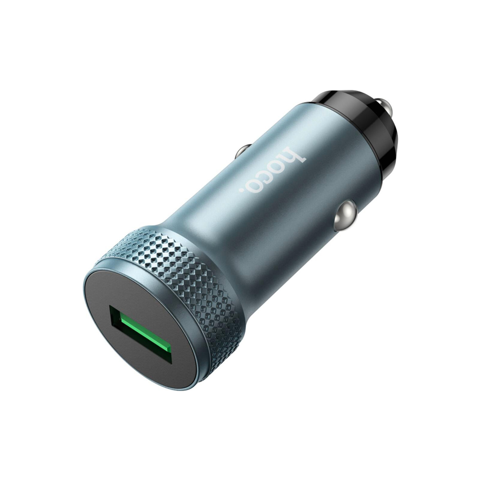 Зарядное устройство HOCO Z49A Level USB Metal Gray (6931474795731) изображение 3