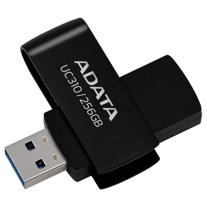 USB флеш накопитель ADATA 256GB UC310 Black USB 3.0 (UC310-256G-RBK)