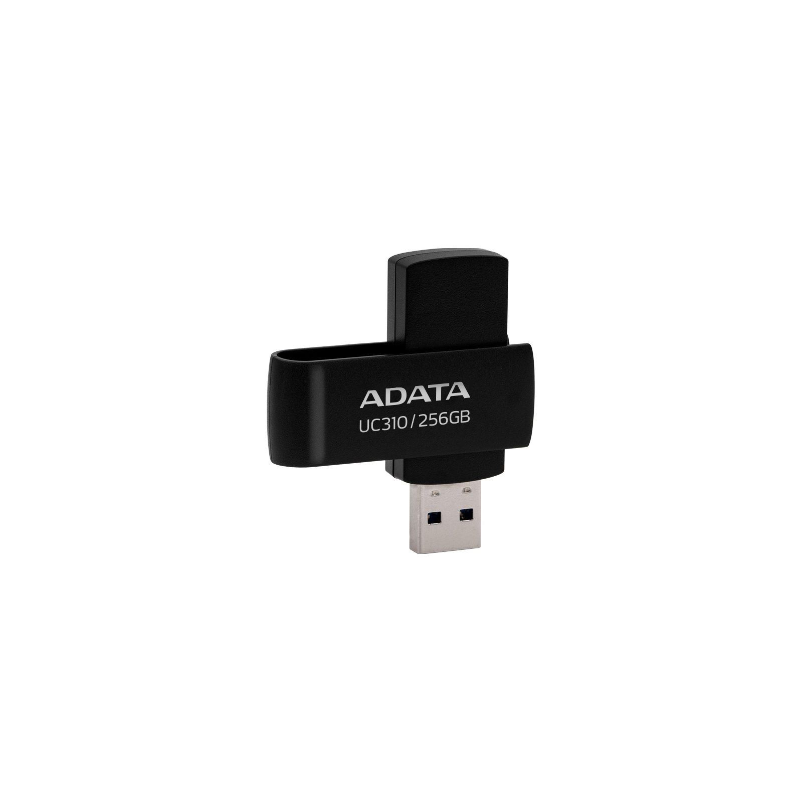 USB флеш накопитель ADATA 256GB UC310 Black USB 3.0 (UC310-256G-RBK) изображение 3