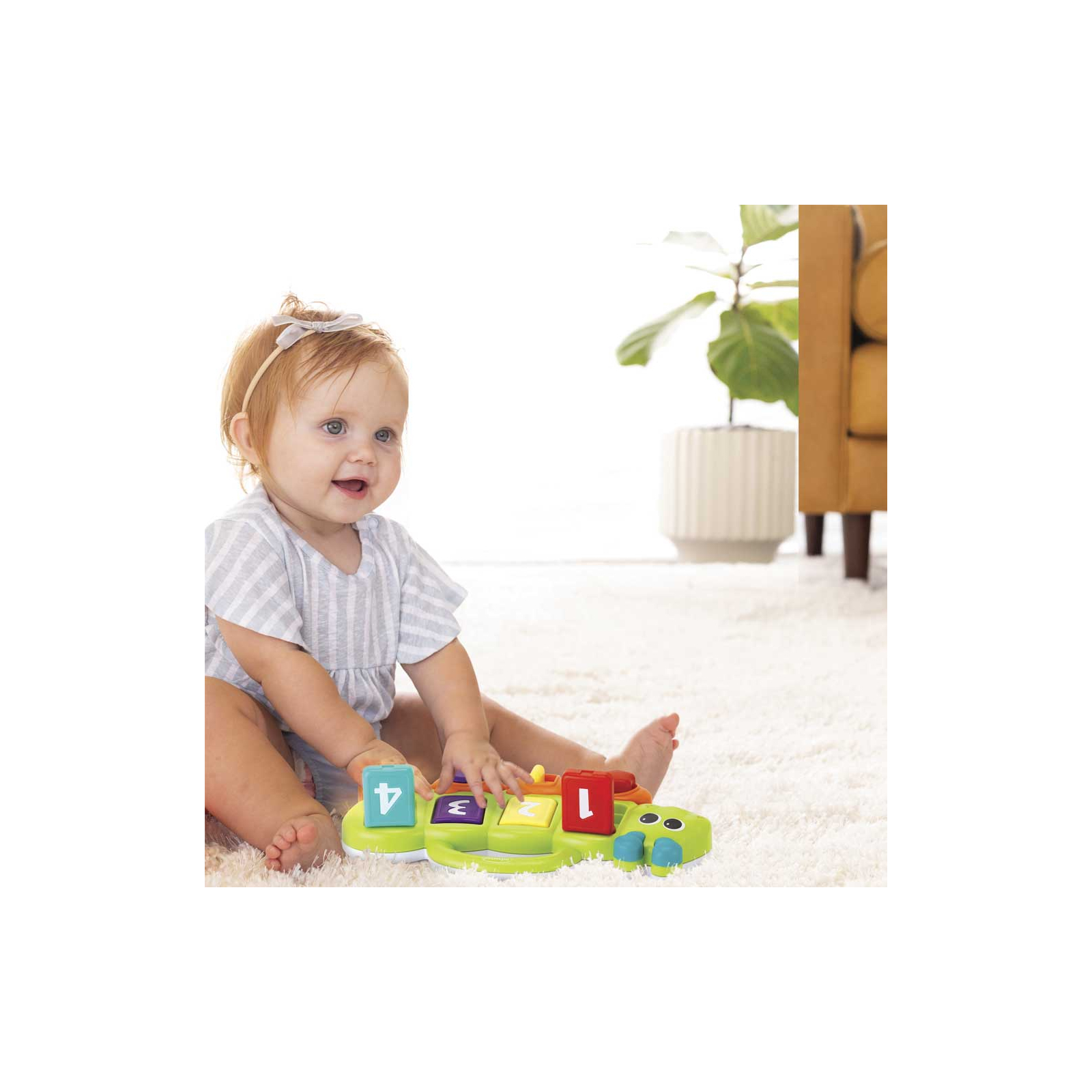 Развивающая игрушка Infantino Игровая гусеница (315092) изображение 3