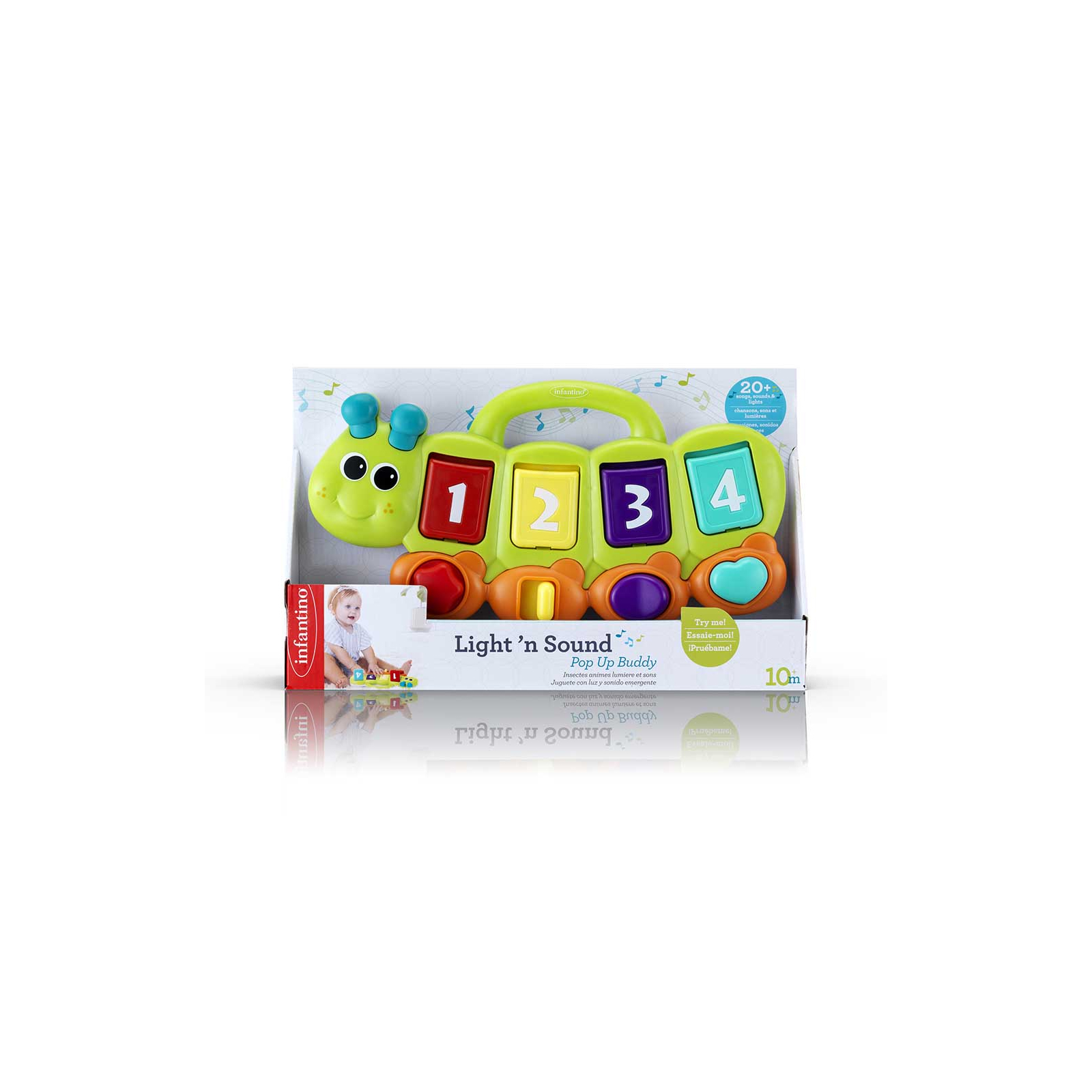 Развивающая игрушка Infantino Игровая гусеница (315092) изображение 6