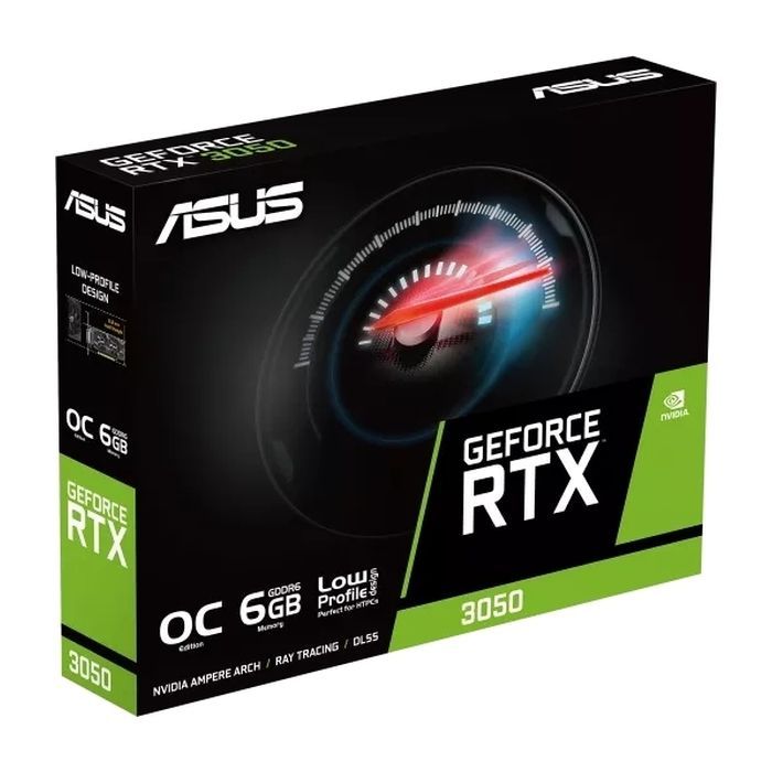 Видеокарта ASUS GeForce RTX3050 6Gb OC LP BRK (RTX3050-O6G-LP-BRK) изображение 6
