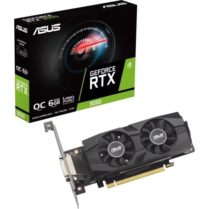 Видеокарта ASUS GeForce RTX3050 6Gb OC LP BRK (RTX3050-O6G-LP-BRK) изображение 8