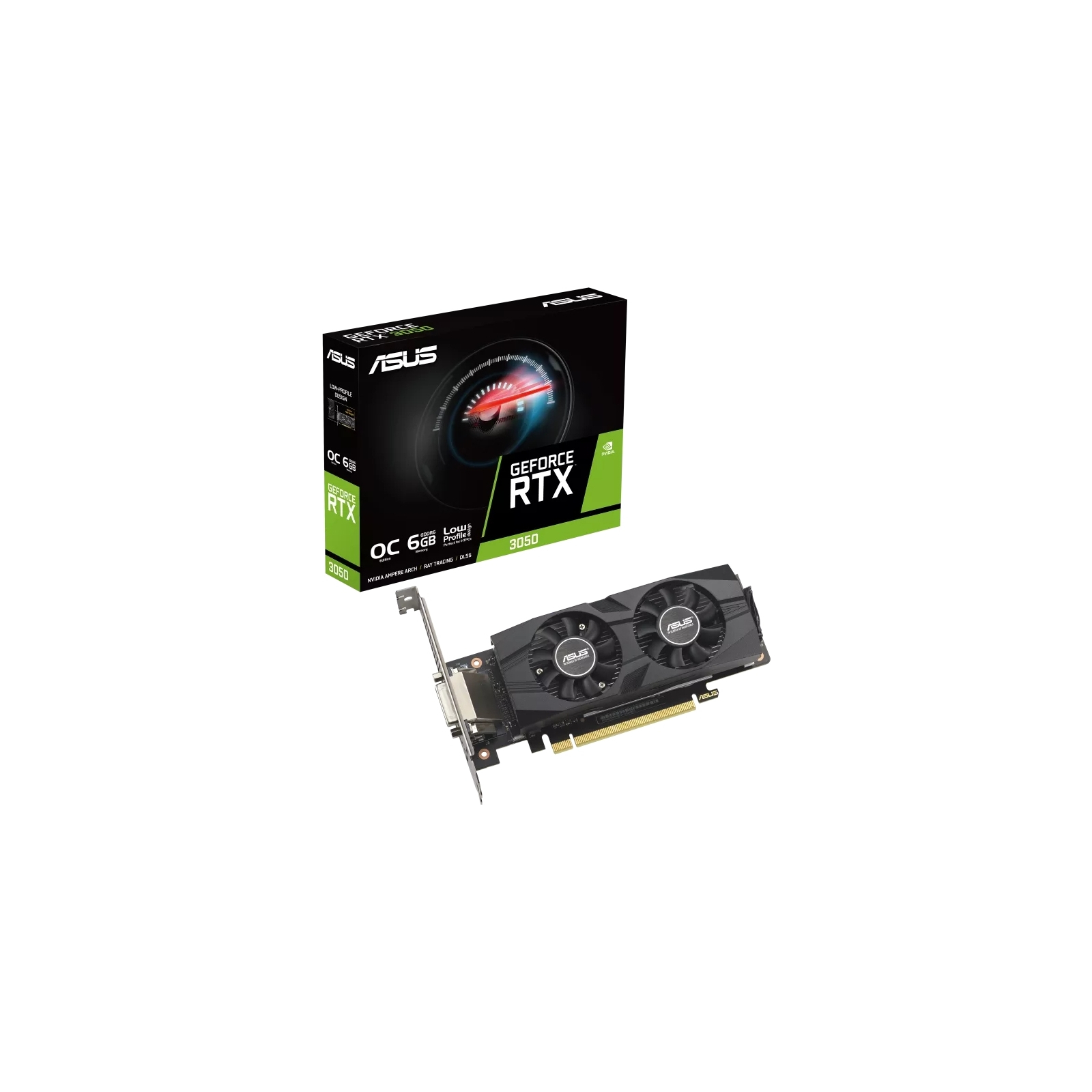 Відеокарта ASUS GeForce RTX3050 6Gb OC LP BRK (RTX3050-O6G-LP-BRK) зображення 8