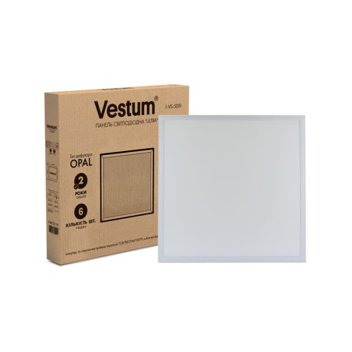 Светильник Vestum LED ULTRA SLIM 40W 600x600 4000K 220V (1-VS-5019)