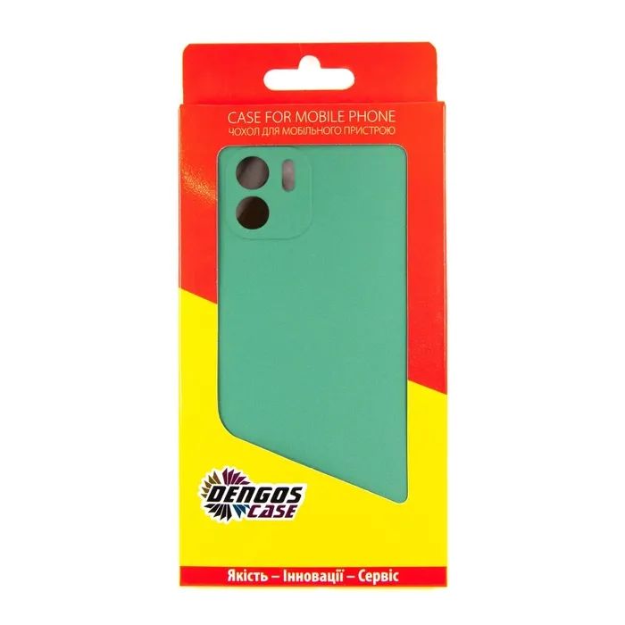Чехол для мобильного телефона Dengos Xiaomi Redmi A2 Case + Glass (Mint) (DG-KM-82) изображение 3