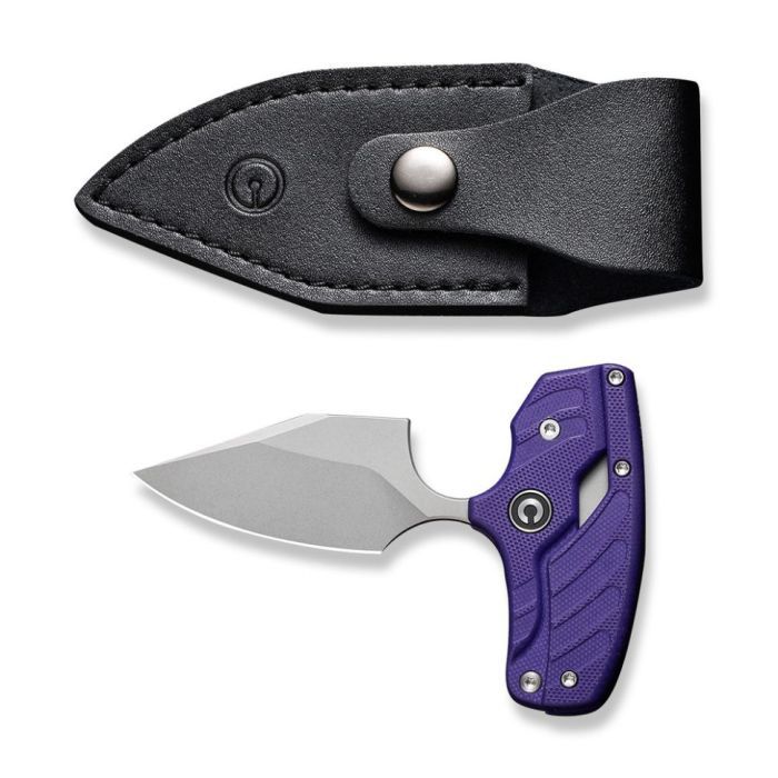 Нож Civivi Typhoeus Fixed Blade Stonewash Purple G10 (C21036-2) изображение 4