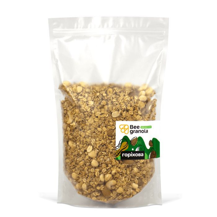 Гранола Bee Granola Ореховая 500 г (4820228430146)