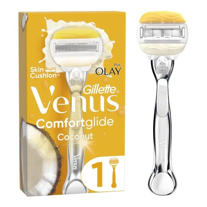 Бритва Gillette Venus ComfortGlide Olay с кокосом с 1 сменным картриджем (7702018339877)