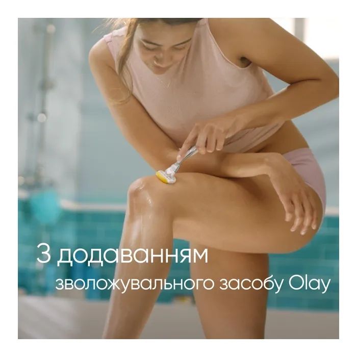 Бритва Gillette Venus ComfortGlide Olay с кокосом с 1 сменным картриджем (7702018339877) изображение 5