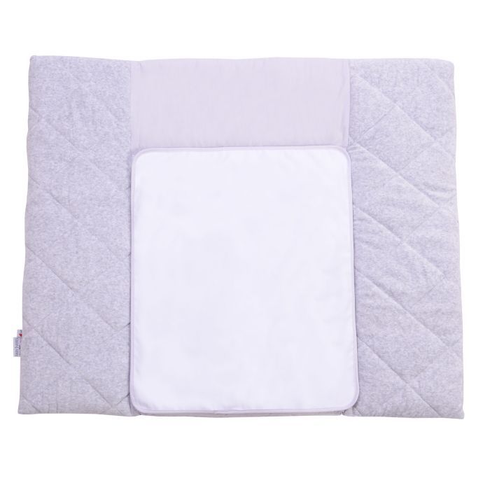 Пеленальный матрасик Верес Velour Grey melange 72х80 см (429.3)