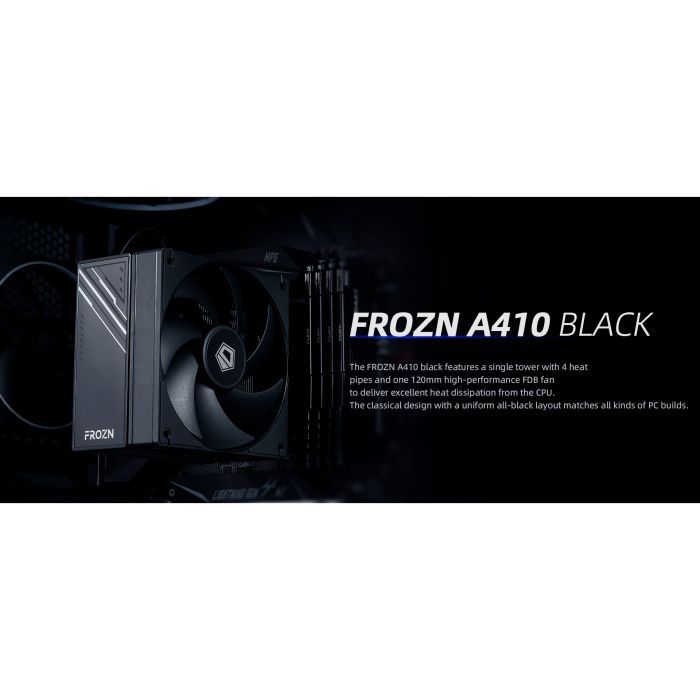 Кулер для процессора ID-Cooling FROZN A410 Black изображение 8