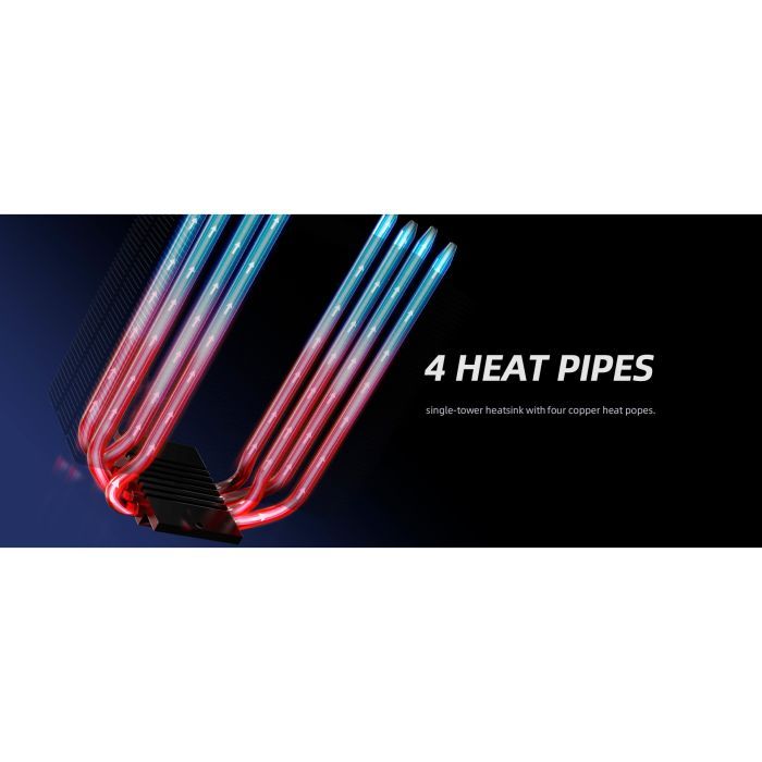 Кулер для процессора ID-Cooling FROZN A410 Black изображение 9