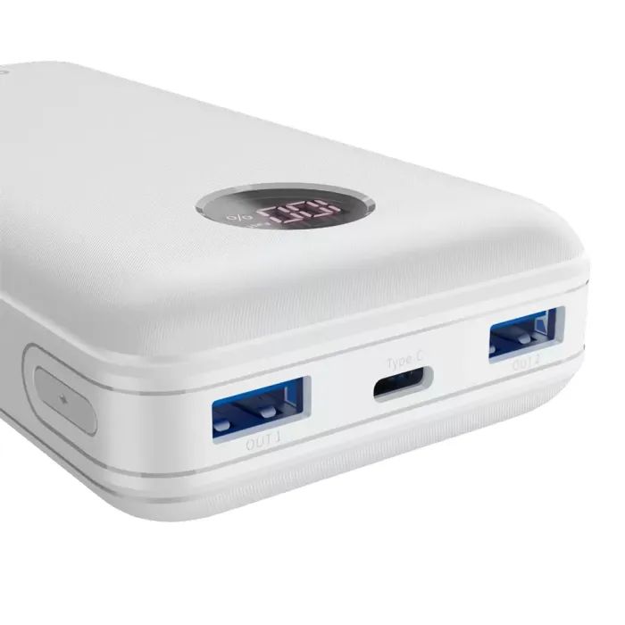 Батарея універсальна Canyon PB-2002 20000mAh, PD/20W, QC/3.0/22.5W, Black (CNE-CPB2002B) зображення 3