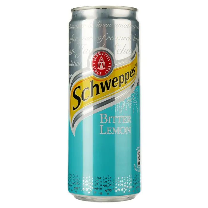 Напиток Schweppes Bitter Lemon Безалкогольный сильногазированный 250 мл (40822549)
