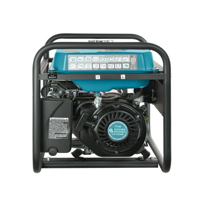 Генератор Konner&Sohnen KS 3000, 230В, 3kW, 13.04А, ручний запуск, 41.5кг (KS3000) зображення 6