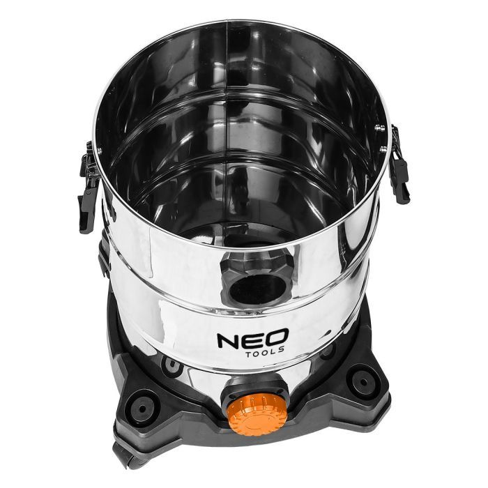 Пылесос строительный Neo Tools 1400Вт, 18 кПа, 30л, HEPA, колеса, 5.92кг (04-738) изображение 9