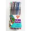 Ручка гелевая Yes Metallic 15 цветов (420428)