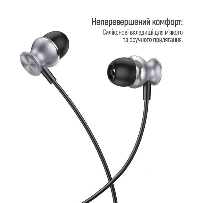 Наушники ColorWay 3.5 mm Wired Earphone UrbanBeat White (CW-WD03WT) изображение 3