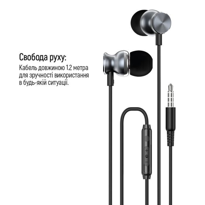Наушники ColorWay 3.5 mm Wired Earphone UrbanBeat White (CW-WD03WT) изображение 8