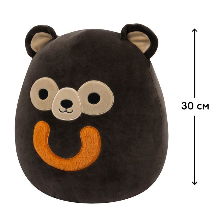 Мягкая игрушка Squishmallows Бурый медведь Малтиз 30 см (SQCR06671) изображение 2