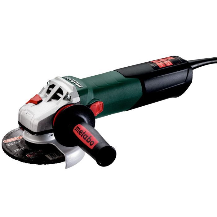 Шлифовальная машина Metabo Шліфмашина кутова Metabo WEVA 15-125 Quick 125мм 1550Вт 2800-11000обхв 2.5 (600496000)