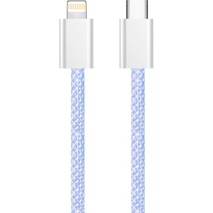 Дата кабель USB-C to Lightning 1.0m 27W pink ColorWay (CW-CBPDCL061-P) зображення 7