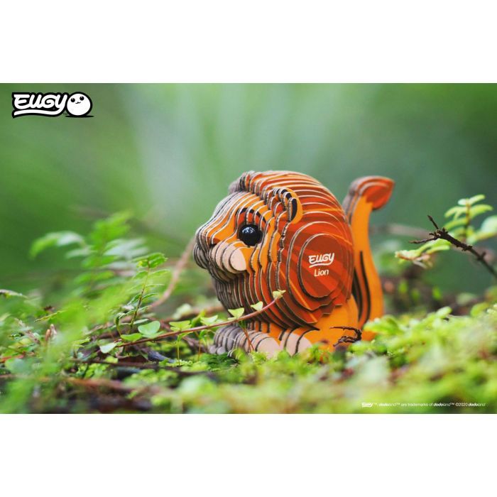 Пазл Eugy 3D Зоопарк Лев (XEG-070) зображення 6