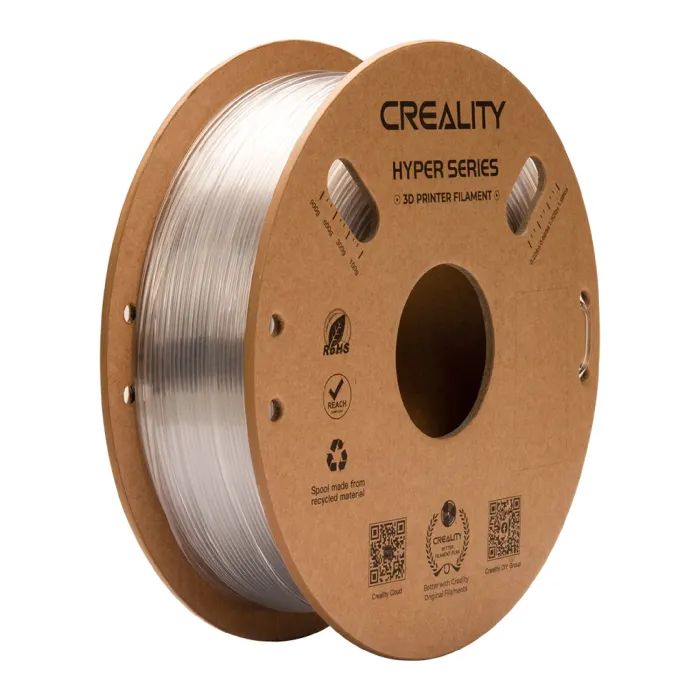 Пластик для 3D-принтера Creality Hyper PETG 1.75мм, transparent, 1кг (3301030042)