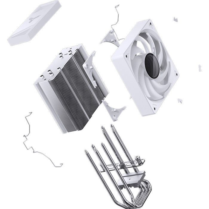 Кулер для процессора JONSBO CR-1000 V2 Color White изображение 12