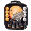 Комплект для настільного тенісу Gewo Family & Friends 4 Bats 8 Balls (97010000) (931052)