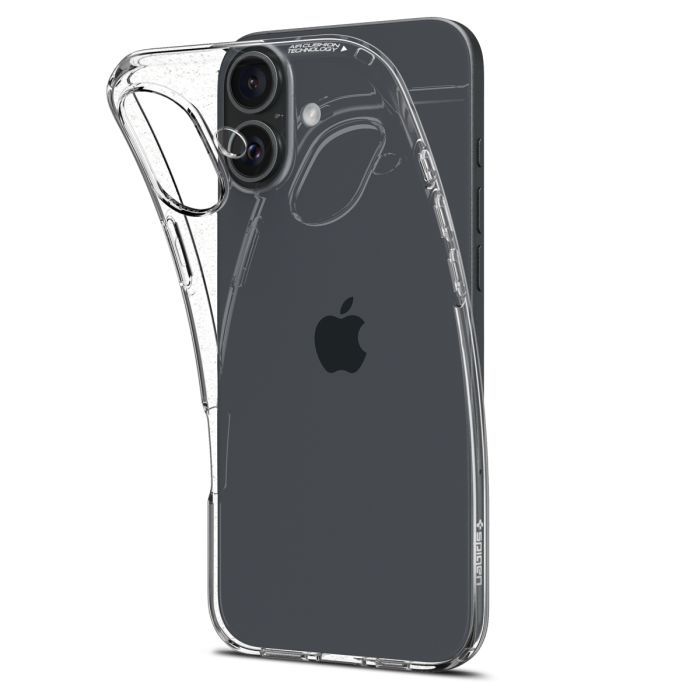 Чехол для мобильного телефона Spigen iPhone 16 Liquid Crystal Crystal Clear (ACS08190) изображение 4