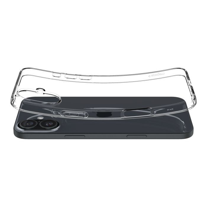 Чехол для мобильного телефона Spigen iPhone 16 Liquid Crystal Crystal Clear (ACS08190) изображение 5