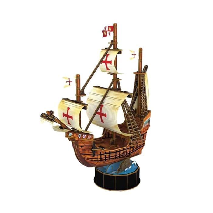 Пазл Cubic Fun Тривимірна головоломка-конструктор Санта Марія (T4031h) зображення 3