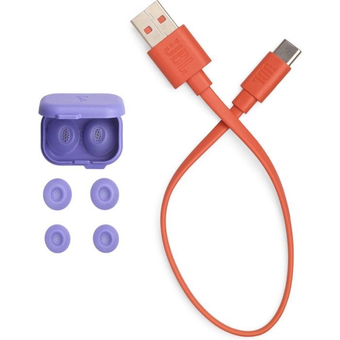 Навушники JBL Tune Flex 2 Ghost Purple (JBLTFLEX2GMAE) зображення 10