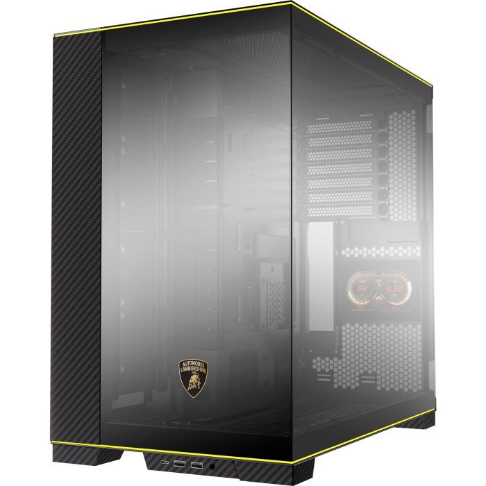 Корпус Lian Li O11 Dynamic EVO RGB, Lamborghini (G99.O11DERGBL.00) изображение 5