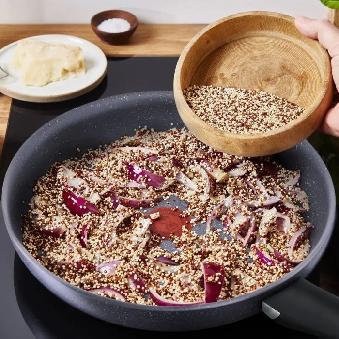 Сковорода Tefal Cook Natural, 24см, алюміній, бакеліт, сірий (B5790402) зображення 7