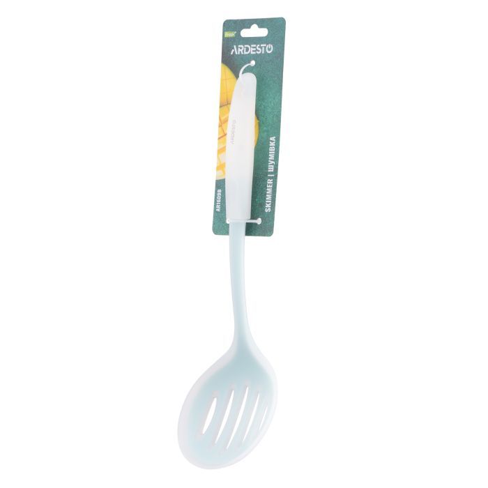 Шумовка Ardesto Fresh, 31.8см, силікон, пластик, сірий (AR1609G) изображение 4