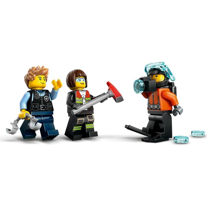 Конструктор LEGO City Ремикс вертолетов, пожарных машин и подводных лодок (60462) изображение 3