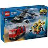 Конструктор LEGO City Ремикс вертолетов, пожарных машин и подводных лодок (60462)