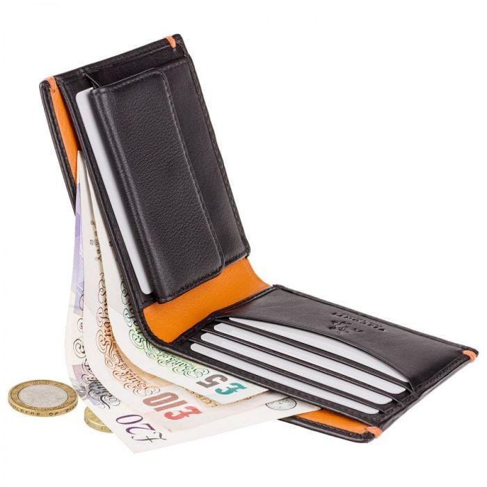 Кошелек Visconti AP62 Montreux Black Orange (AP62 BLK/ORG) изображение 2