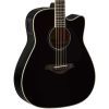 Гітара електроакустична Yamaha FGX820C Black зображення 2