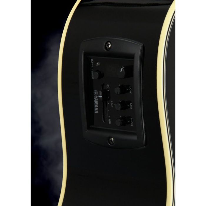 Гітара електроакустична Yamaha FGX820C Black зображення 5